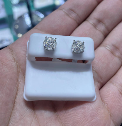 Moissanite Earrings 045