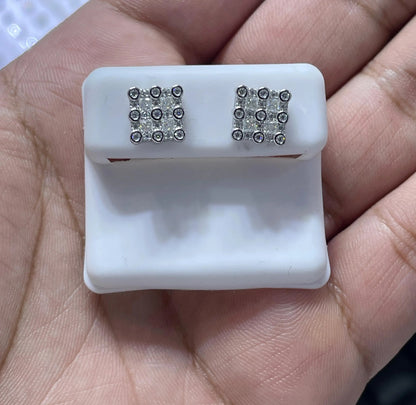 Moissanite Earrings 055