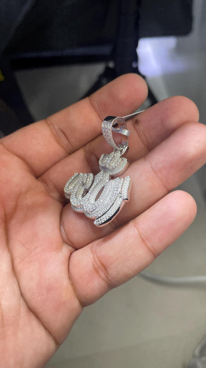 Moissanite Pendant 099
