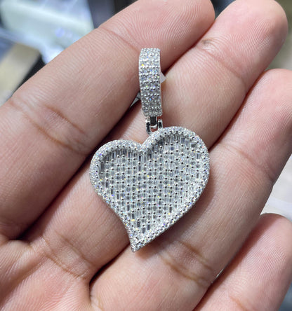 Moissanite Pendant 084