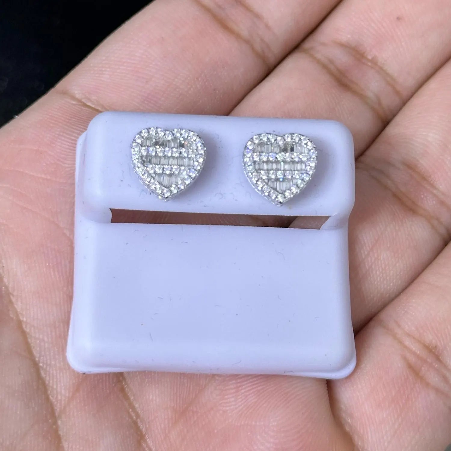 Moissanite Earrings 08