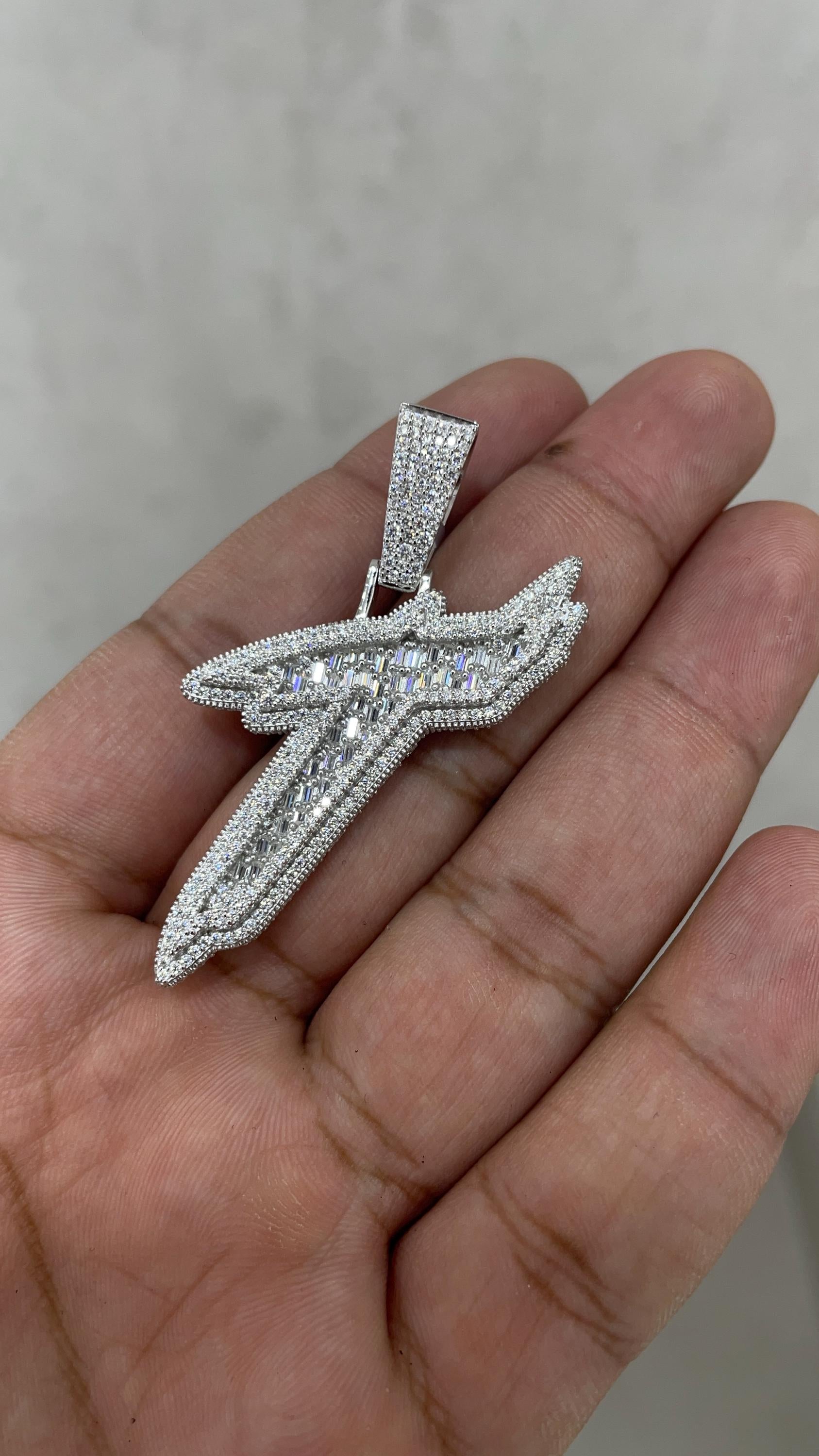 Moissanite Pendant 063