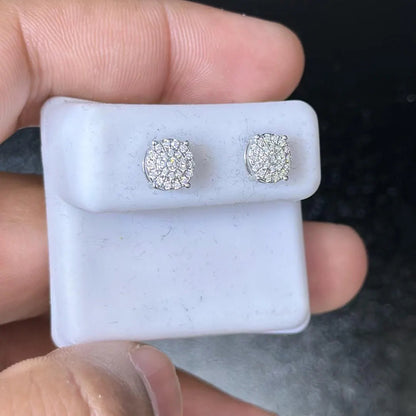 Moissanite Earrings 051