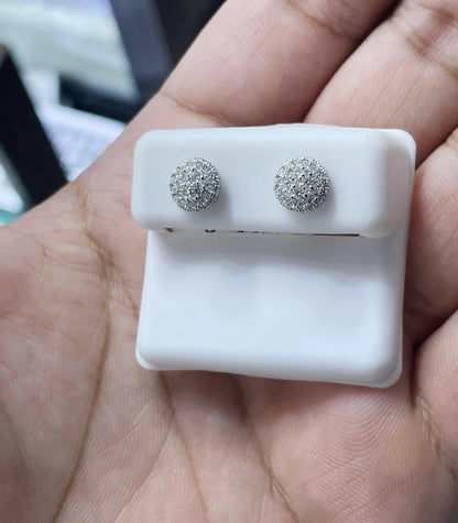 Moissanite Earrings 053