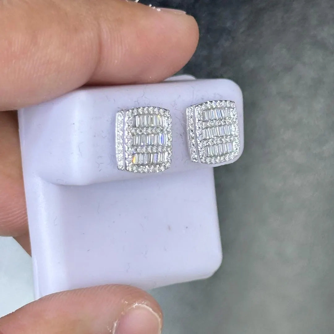 Moissanite Earrings 024