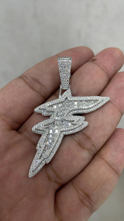 Moissanite Pendant 056