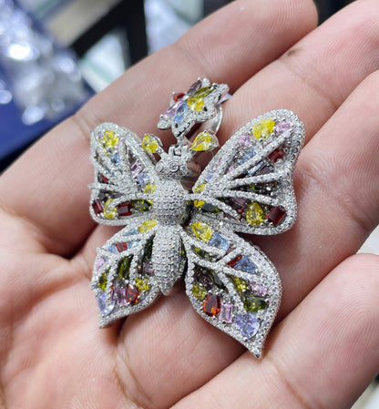 Moissanite Pendant 034