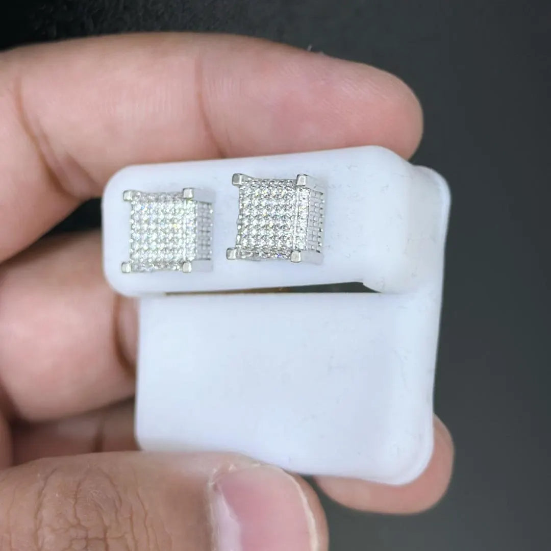 Moissanite Earrings 033