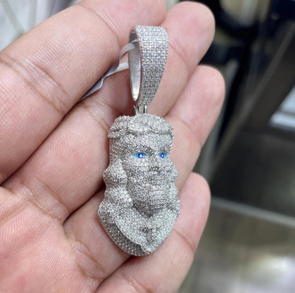 Moissanite Pendant 037
