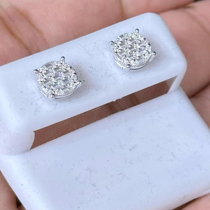 Moissanite Earrings 016