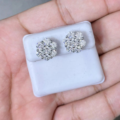 Moissanite Earrings 050