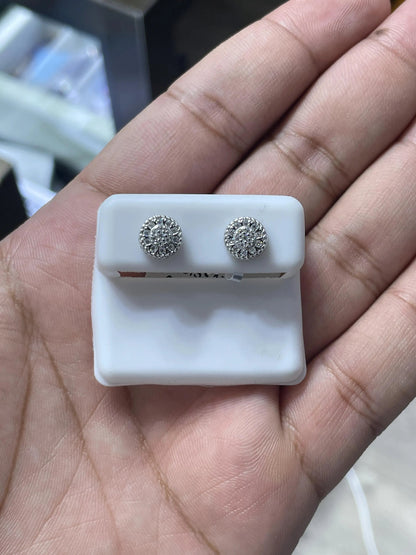 Moissanite Earrings 044