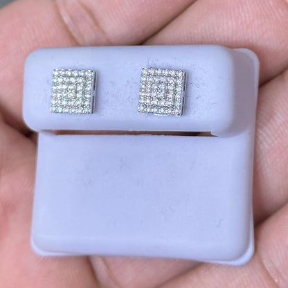 Moissanite Earrings 041