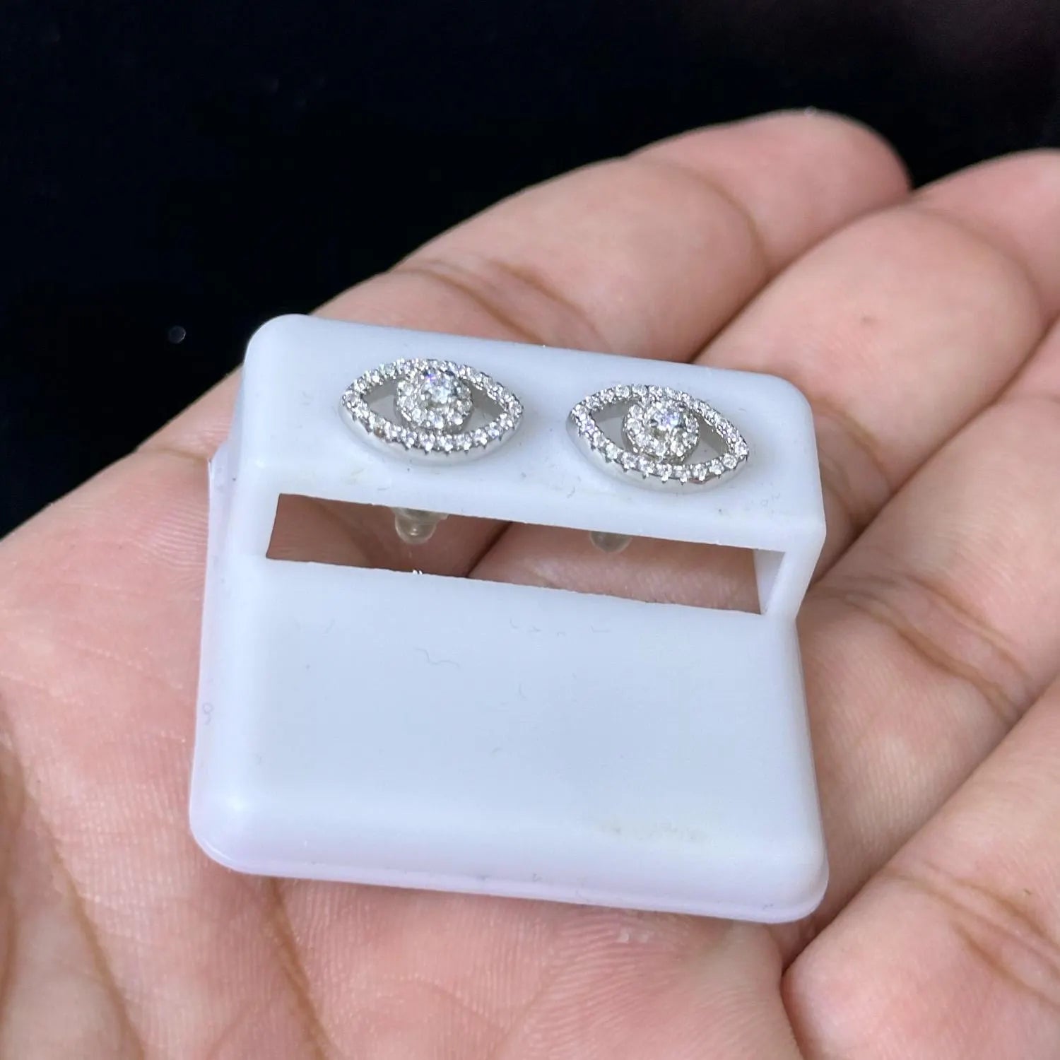 Moissanite Earrings 018
