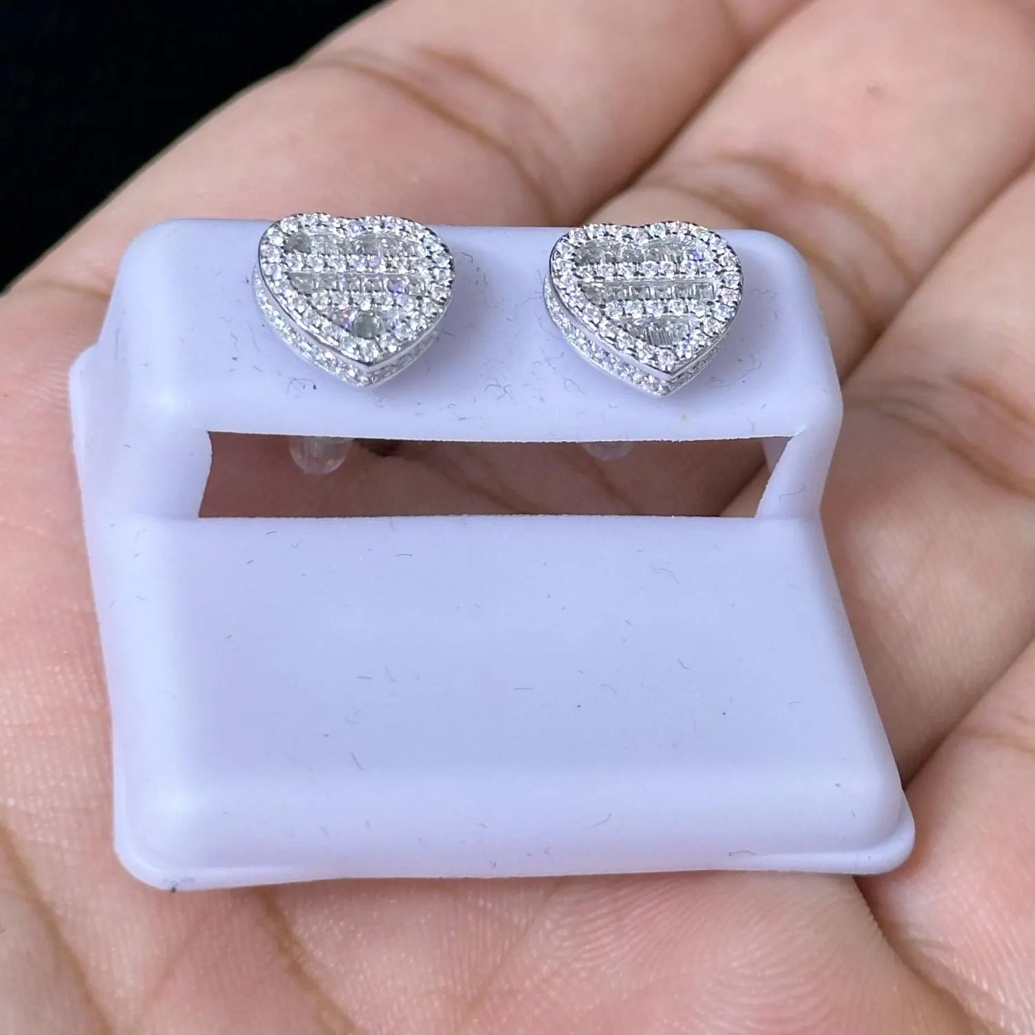 Moissanite Earrings 08