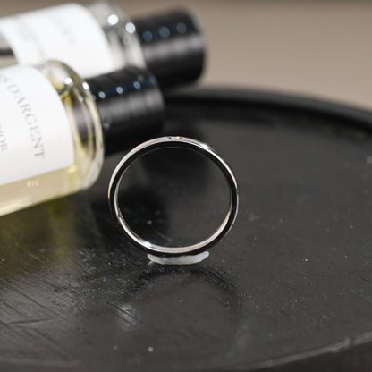 Solid Gold Citrine & Turquoise Wedding Band, Matching Ring