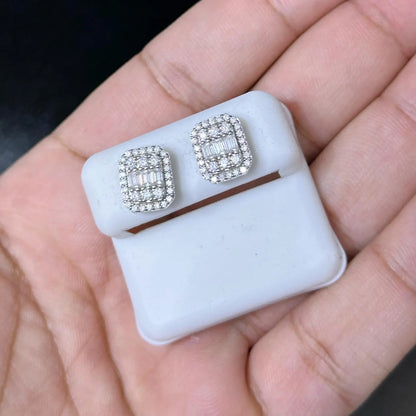 Moissanite Earrings 032