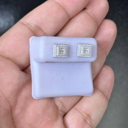 Moissanite Earrings 030