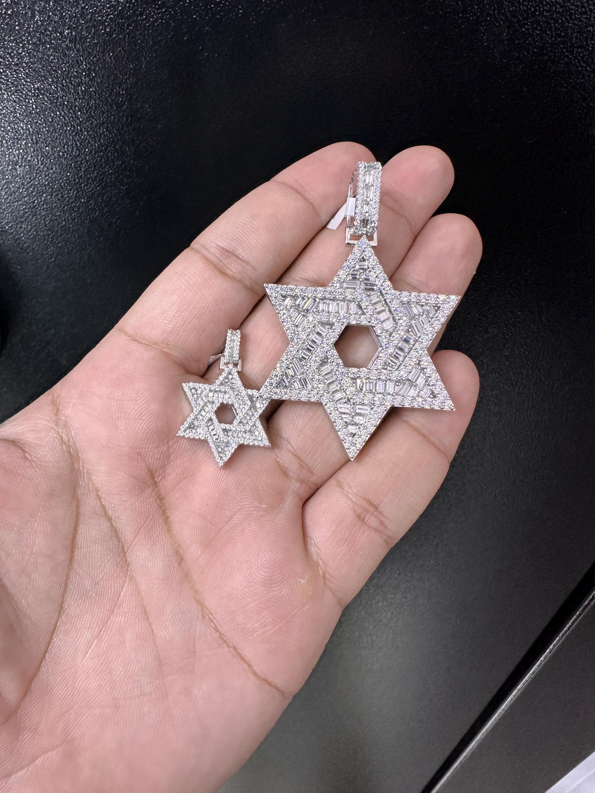 Moissanite Pendant 089
