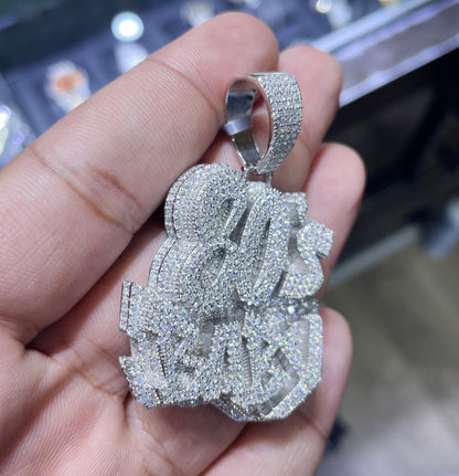 Moissanite Pendant 020