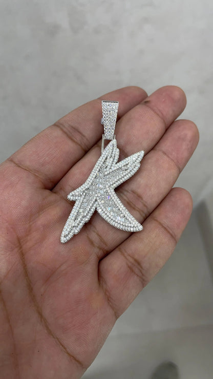 Moissanite Pendant 059