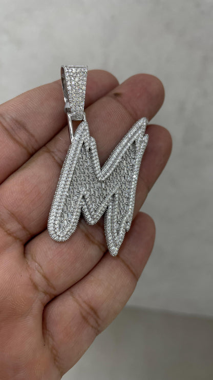Moissanite Pendant 061