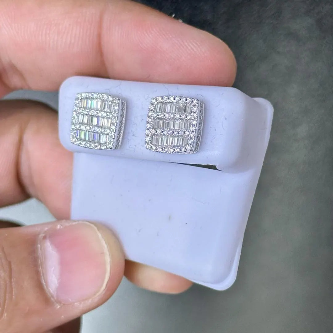 Moissanite Earrings 024