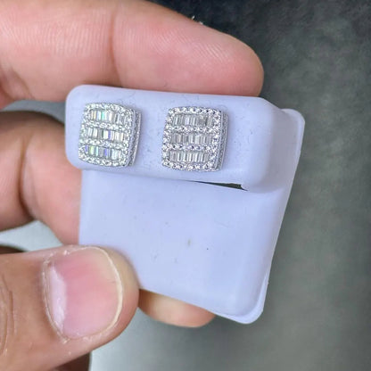 Moissanite Earrings 024