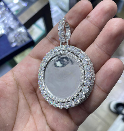 Moissanite Pendant 022