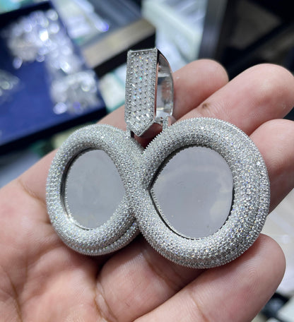 Moissanite Pendant 023