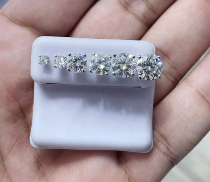 Moissanite Earrings 039