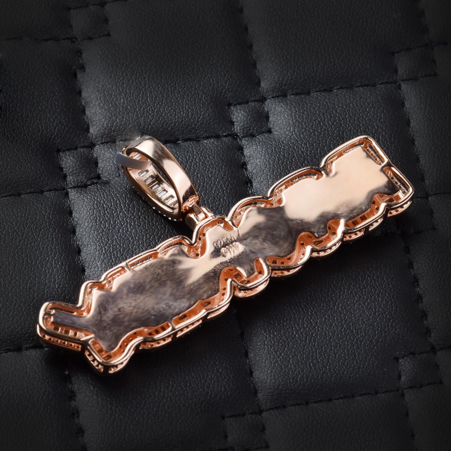 Moissanite Pendant 086