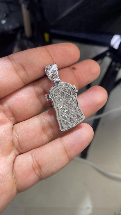 Moissanite Pendant 088