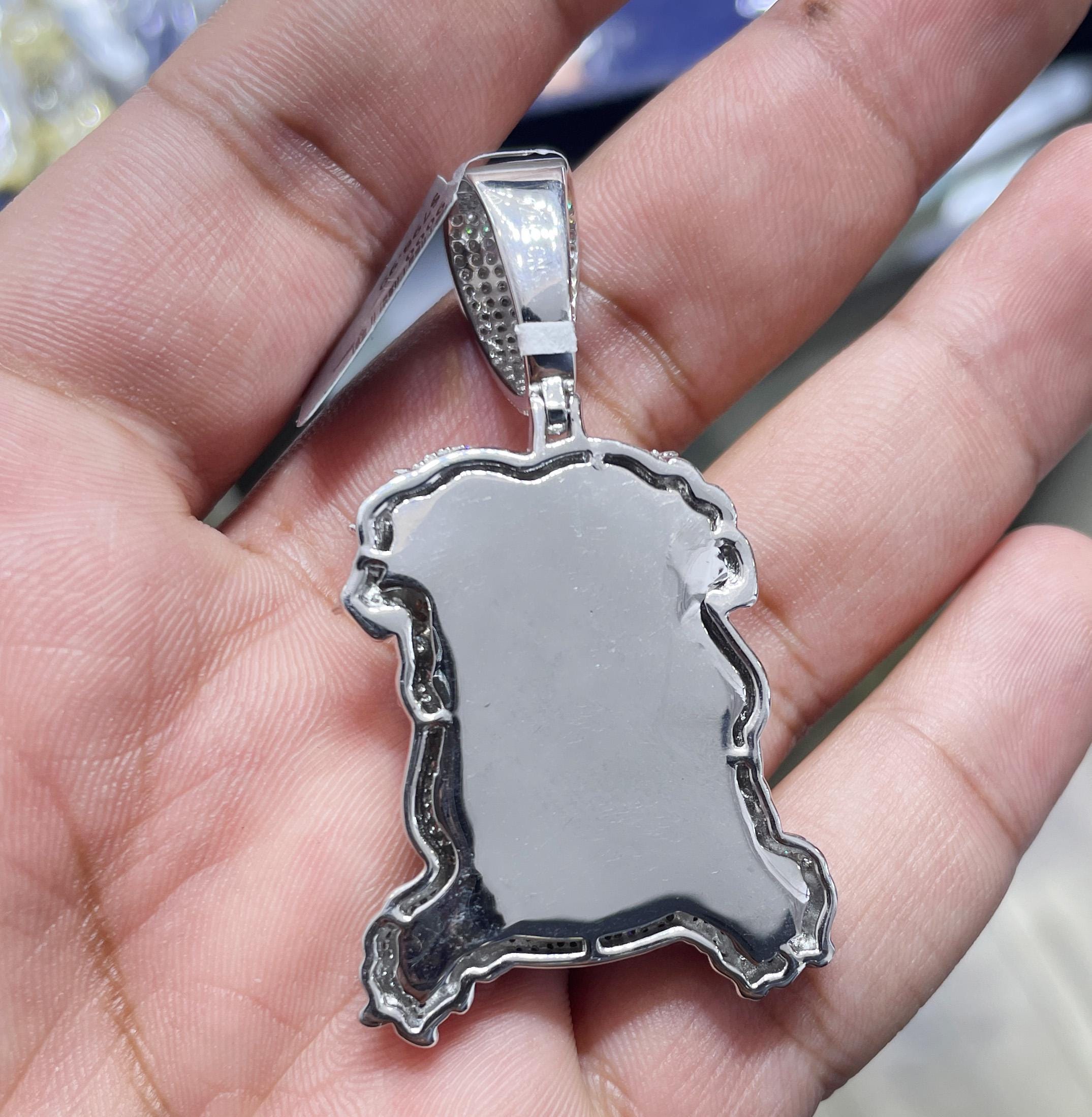 Moissanite Pendant 02