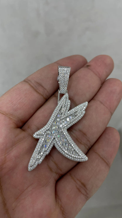 Moissanite Pendant 059