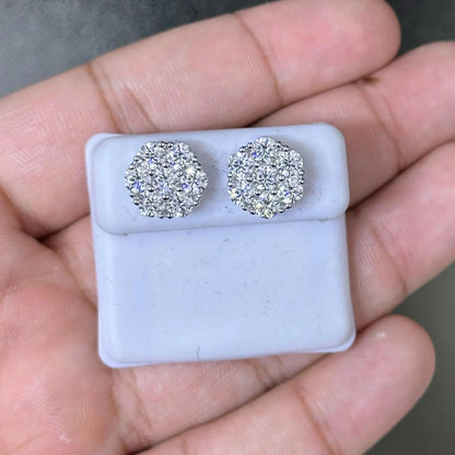Moissanite Earrings 050