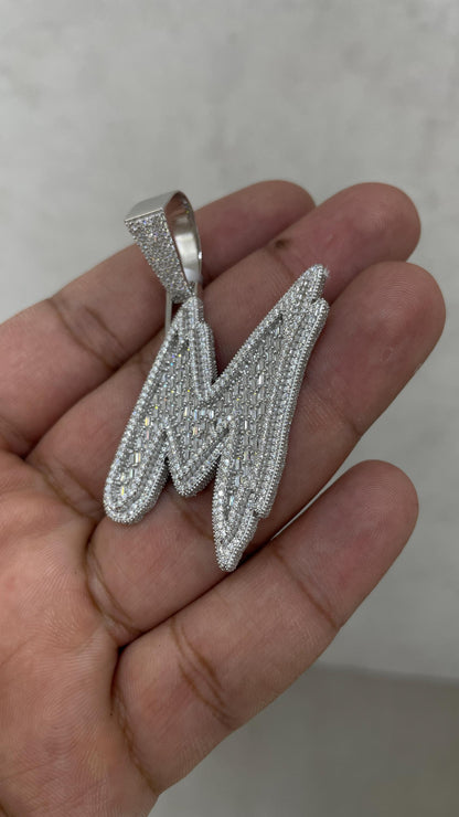Moissanite Pendant 061