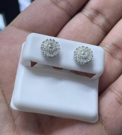 Moissanite Earrings 037