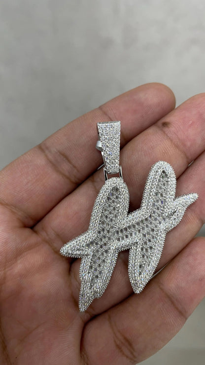 Moissanite Pendant 057