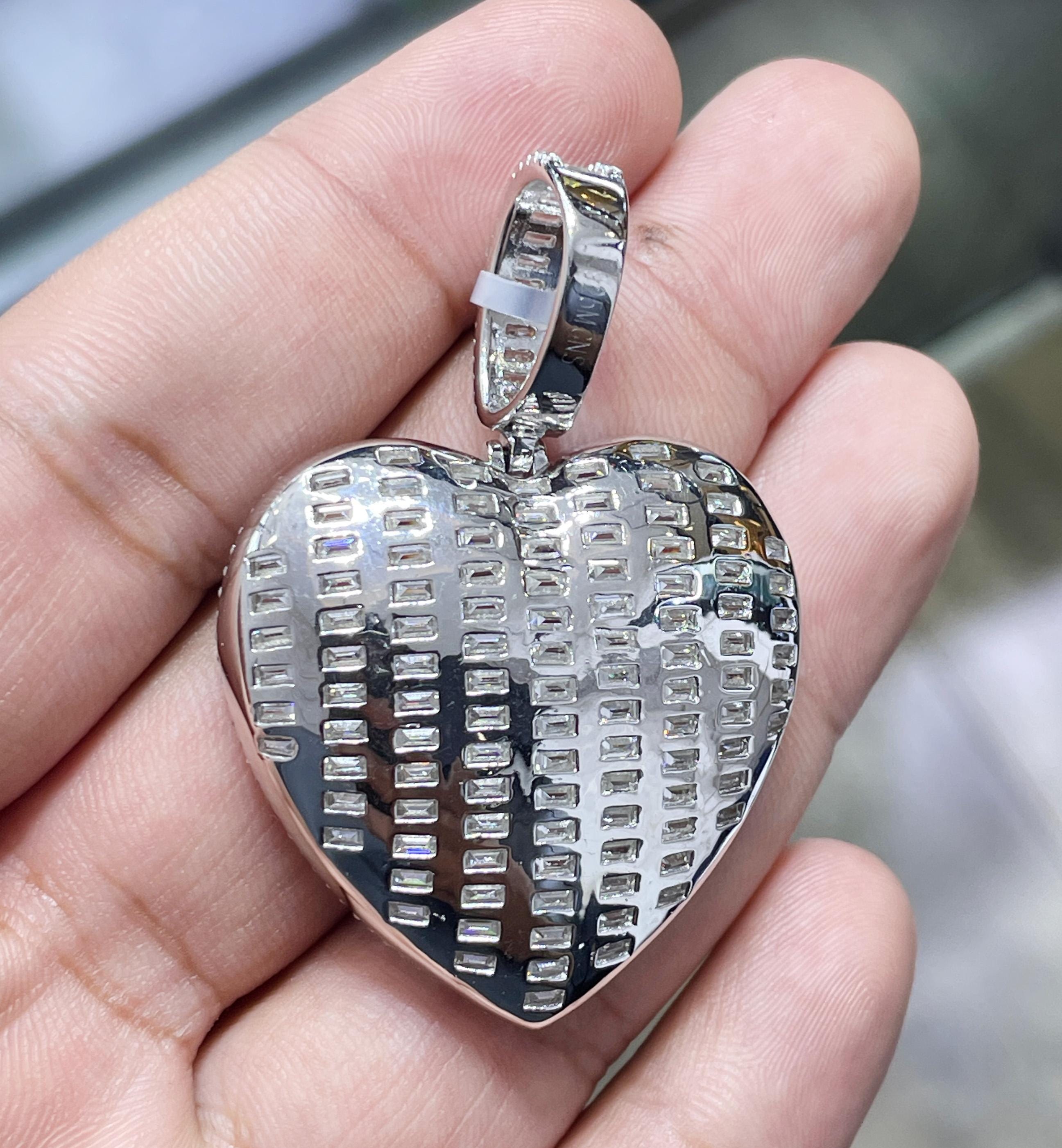 Moissanite Pendant 049