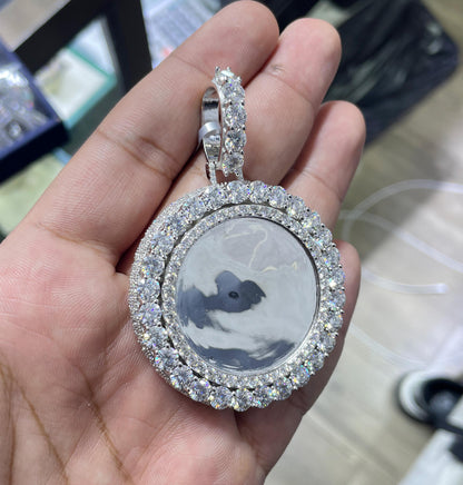 Moissanite Pendant 022