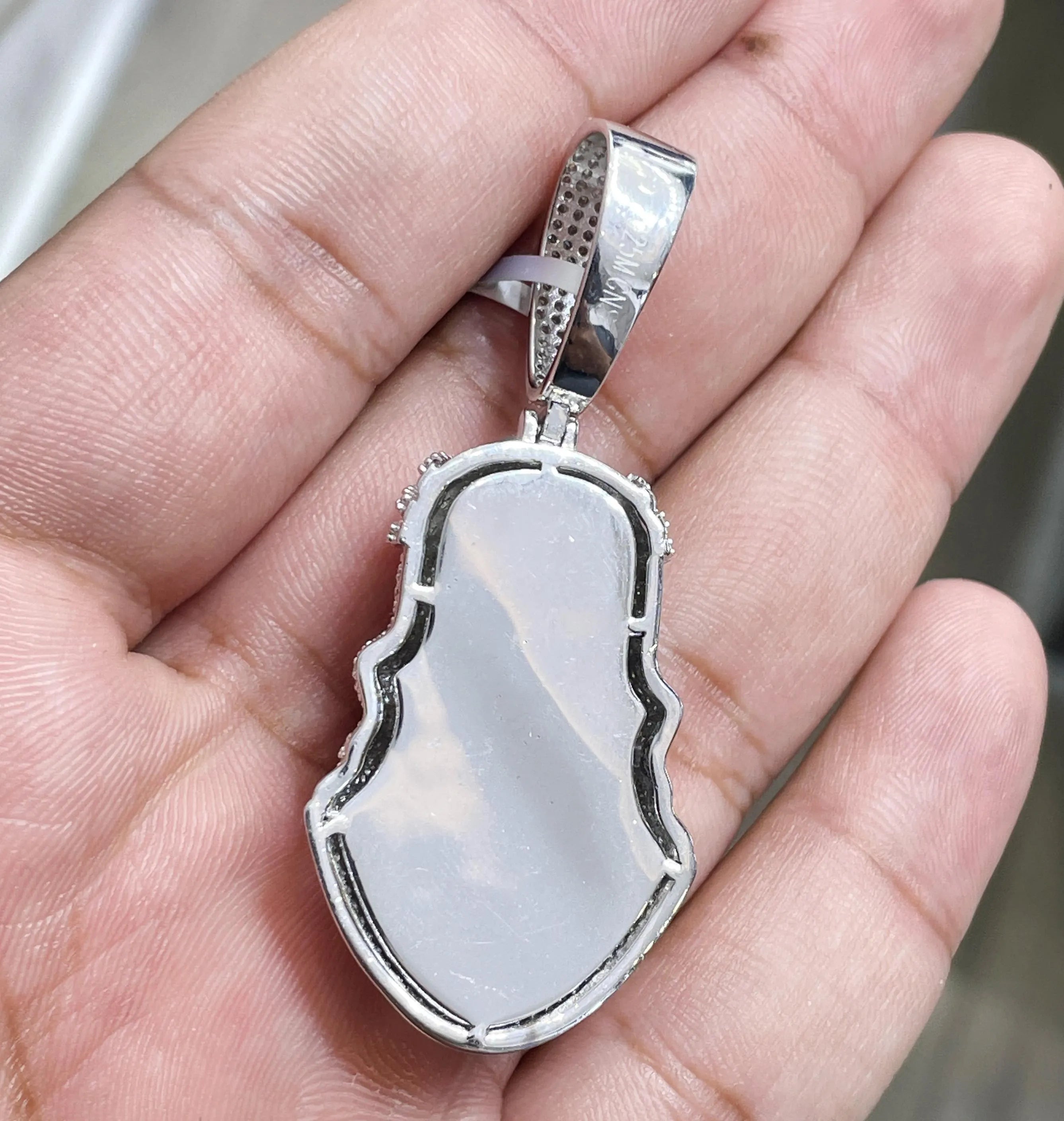 Moissanite Pendant 037