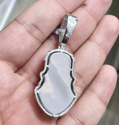Moissanite Pendant 037
