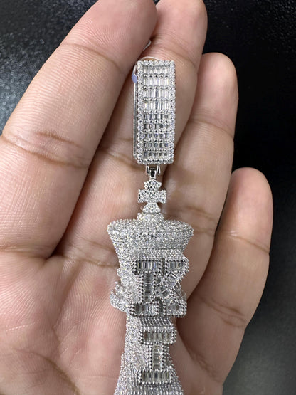 Moissanite Pendant 041