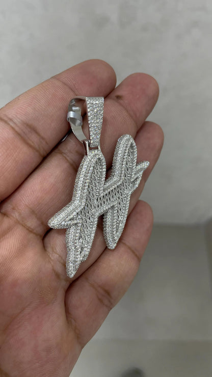 Moissanite Pendant 057