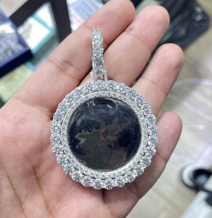 Moissanite Pendant 022