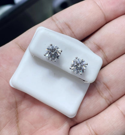 Moissanite Earrings 039