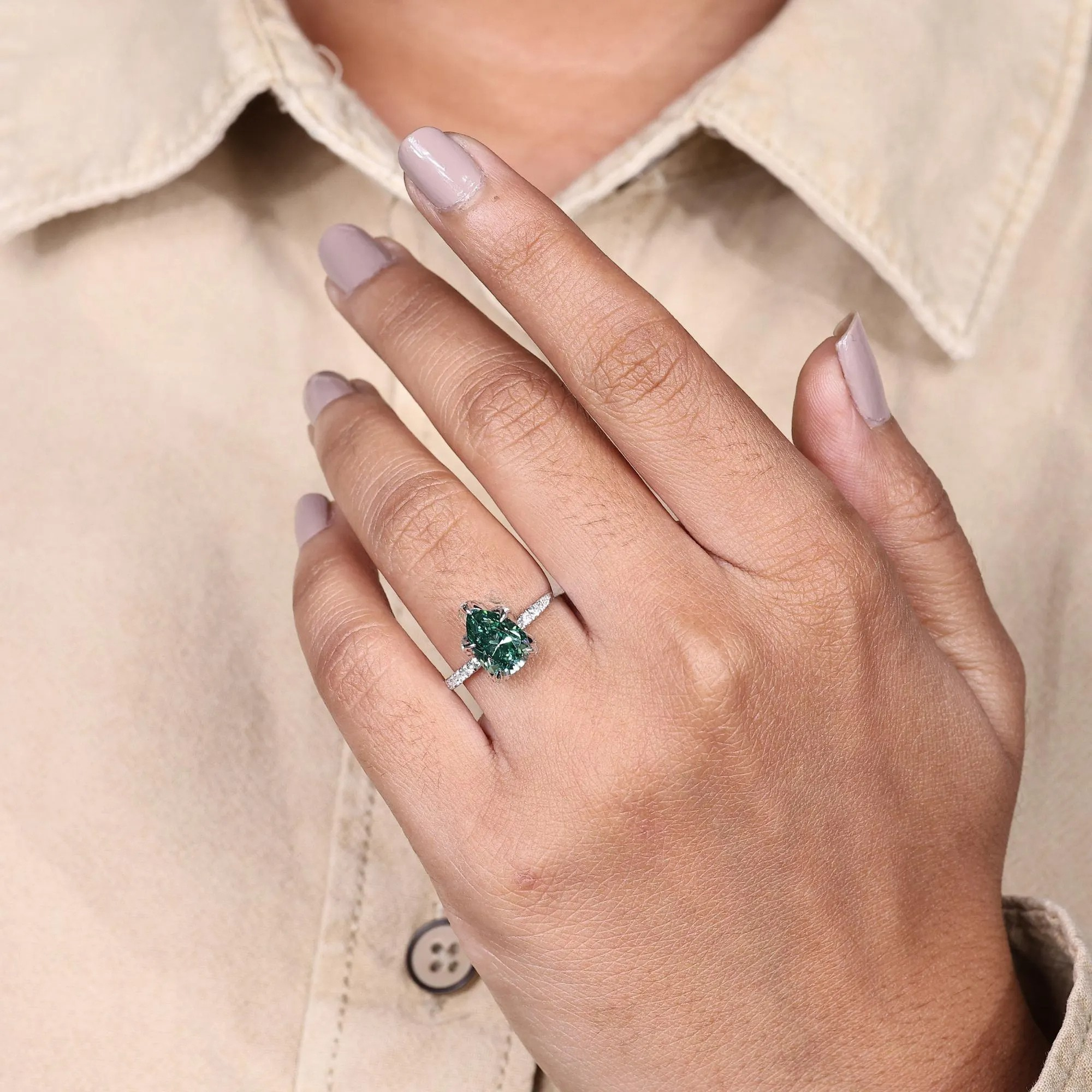 pear ring