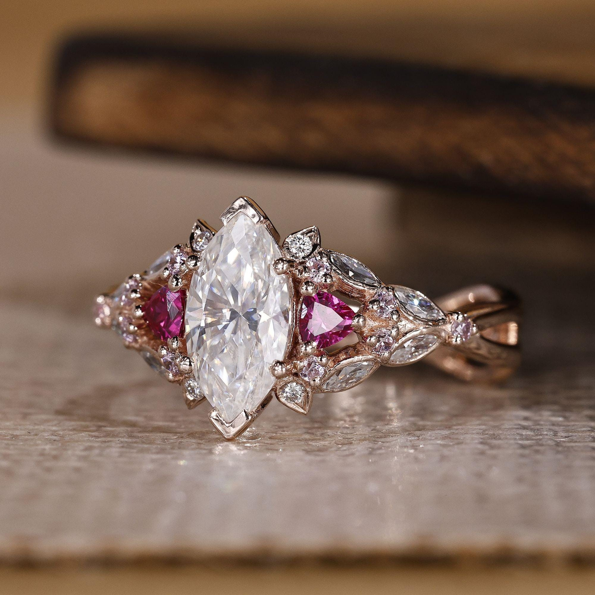marquise cut ring