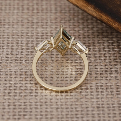 kite cut ring